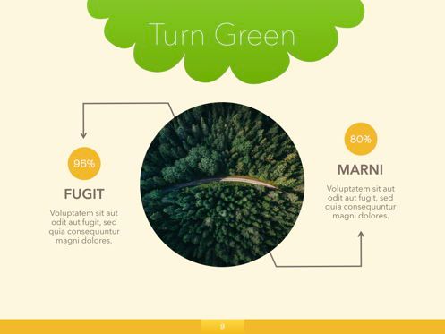 Turn Green Google Slides Presentation Template, 幻灯片 2, 05137, 演示模板 — PoweredTemplate.com