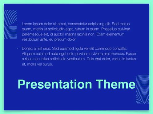 Duotones Keynote Theme, Slide 11, 05144, Presentation Templates — PoweredTemplate.com
