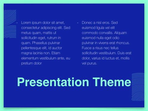 Duotones Keynote Theme, Slide 12, 05144, Presentation Templates — PoweredTemplate.com