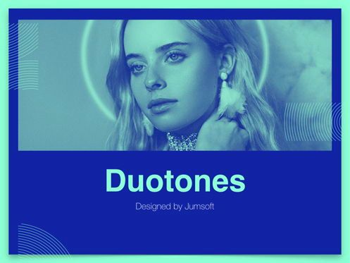 Duotones Keynote Theme, Diapositiva 13, 05144, Plantillas de presentación — PoweredTemplate.com