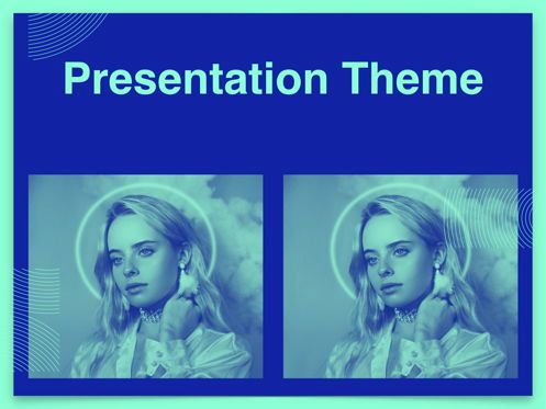 Duotones Keynote Theme, Slide 16, 05144, Presentation Templates — PoweredTemplate.com
