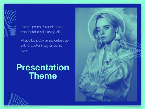 Duotones Keynote Theme, Slide 19, 05144, Presentation Templates — PoweredTemplate.com