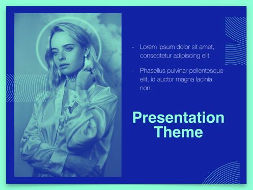 Duotones Keynote Theme, Slide 20, 05144, Presentation Templates — PoweredTemplate.com