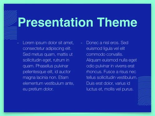 Duotones Keynote Theme, Slide 4, 05144, Modelli Presentazione — PoweredTemplate.com