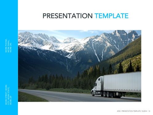 Logistics Google Slides Theme, Slide 15, 05149, Presentation Templates — PoweredTemplate.com