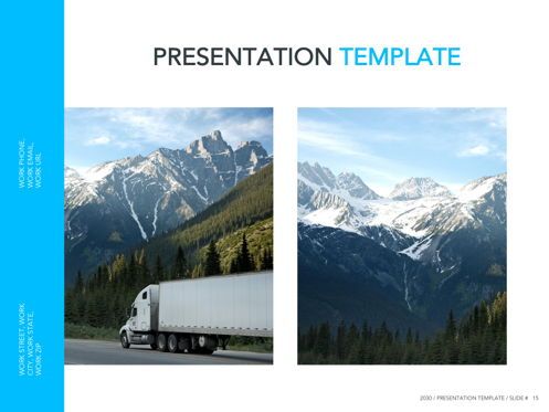 Logistics Google Slides Theme, Slide 16, 05149, Presentation Templates — PoweredTemplate.com