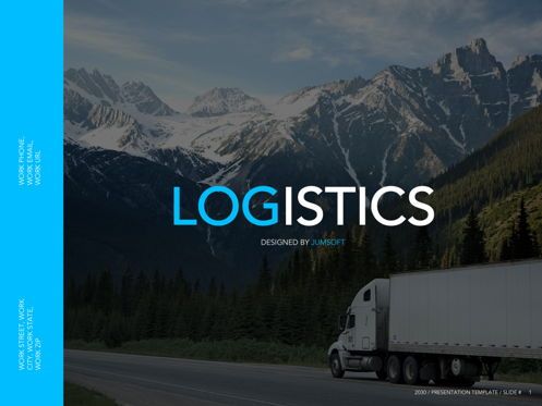 Logistics Google Slides Theme, 幻灯片 2, 05149, 演示模板 — PoweredTemplate.com