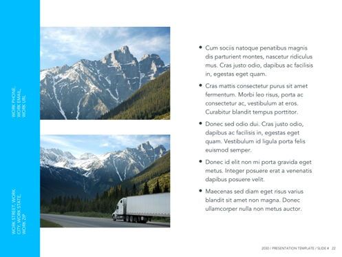 Logistics Google Slides Theme, Slide 23, 05149, Presentation Templates — PoweredTemplate.com