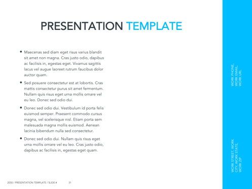 Logistics Google Slides Theme, Diapositive 32, 05149, Modèles de présentations — PoweredTemplate.com
