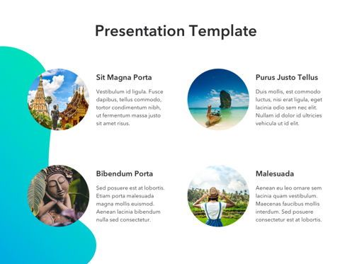Travel Agency PowerPoint Template, Diapositiva 12, 05162, Plantillas de presentación — PoweredTemplate.com