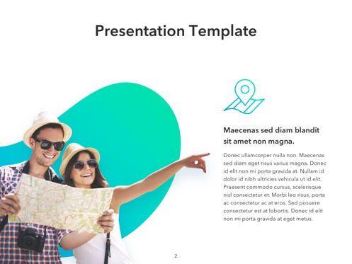 Travel Agency PowerPoint Template, Diapositiva 2, 05162, Plantillas de presentación — PoweredTemplate.com