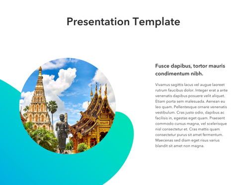 Travel Agency PowerPoint Template, Diapositive 8, 05162, Modèles de présentations — PoweredTemplate.com
