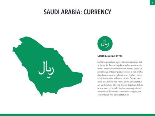 Country Saudi Arabia PowerPoint Template, Deslizar 9, 05171, Modelos de Apresentação — PoweredTemplate.com