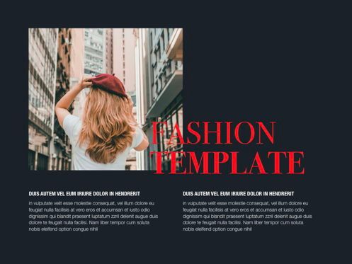 Fashion Tale Google Slides Presentation Template, スライド 3, 05188, プレゼンテーションテンプレート — PoweredTemplate.com
