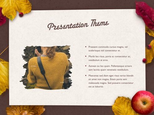 Golden Leaves PowerPoint Theme, Slide 31, 05202, Presentation Templates — PoweredTemplate.com