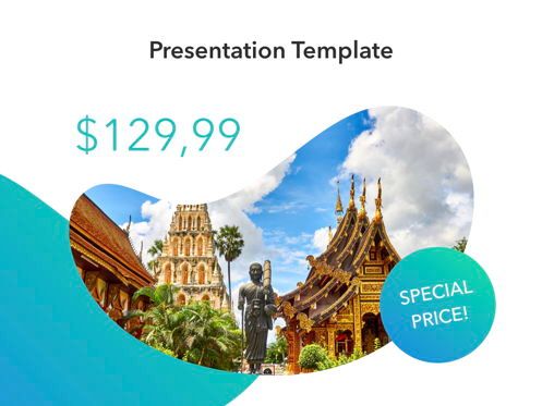 Travel Agency Keynote Template, Diapositive 11, 05203, Modèles de présentations — PoweredTemplate.com