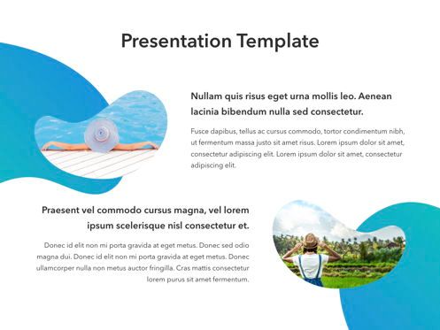 Travel Agency Keynote Template, Diapositive 14, 05203, Modèles de présentations — PoweredTemplate.com