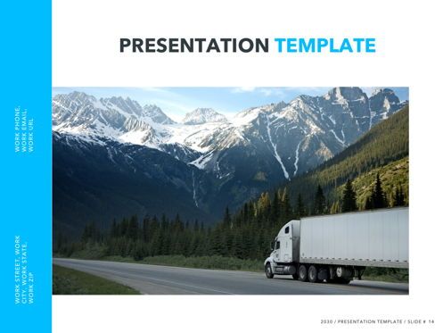 Logistics PowerPoint Theme, Slide 15, 05204, Presentation Templates — PoweredTemplate.com