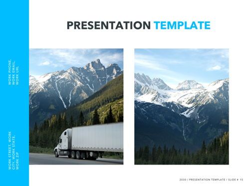 Logistics PowerPoint Theme, Slide 16, 05204, Presentation Templates — PoweredTemplate.com