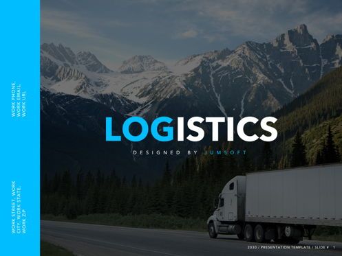Logistics PowerPoint Theme, 幻灯片 2, 05204, 演示模板 — PoweredTemplate.com