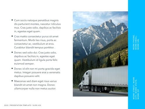 Logistics PowerPoint Theme, 幻灯片 21, 05204, 演示模板 — PoweredTemplate.com