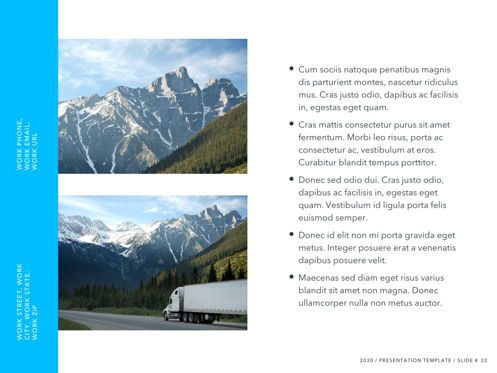 Logistics PowerPoint Theme, Slide 23, 05204, Presentation Templates — PoweredTemplate.com
