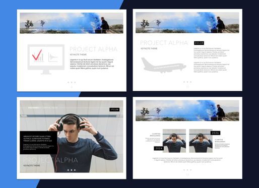 Project Alpha Google Slides Presentation Template, 幻灯片 4, 05229, 演示模板 — PoweredTemplate.com