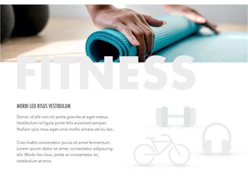 Wellness Google Slides Presentation Template, 幻灯片 6, 05255, 演示模板 — PoweredTemplate.com
