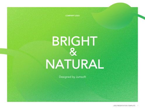 Bright and Natural Google Slides Template, 슬라이드 2, 05270, 프레젠테이션 템플릿 — PoweredTemplate.com