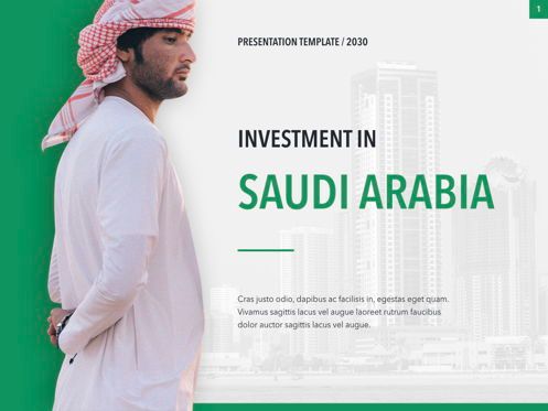 Country Saudi Arabia Keynote Template, Slide 2, 05273, Templat Presentasi — PoweredTemplate.com