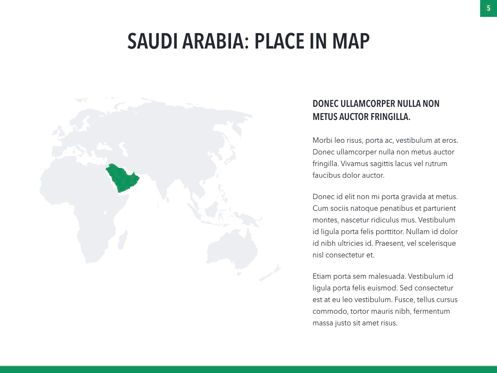 Country Saudi Arabia Keynote Template, スライド 6, 05273, プレゼンテーションテンプレート — PoweredTemplate.com