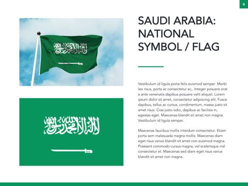 Country Saudi Arabia Google Slides Template, Deslizar 5, 05277, Modelos de Apresentação — PoweredTemplate.com