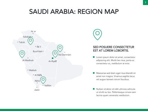 Country Saudi Arabia Google Slides Template, Deslizar 8, 05277, Modelos de Apresentação — PoweredTemplate.com