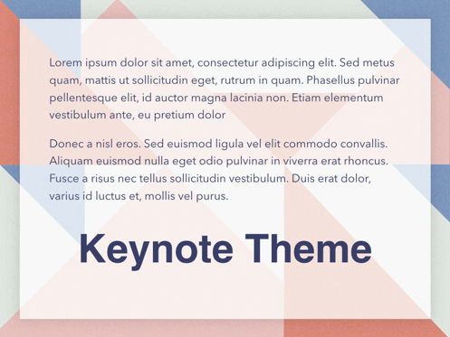Color Patch Keynote Template, Diapositive 11, 05283, Modèles de présentations — PoweredTemplate.com