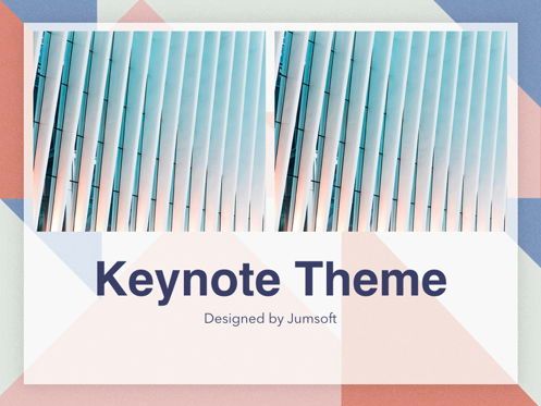 Color Patch Keynote Template, Diapositive 14, 05283, Modèles de présentations — PoweredTemplate.com