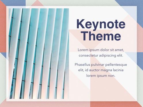 Color Patch Keynote Template, Diapositive 18, 05283, Modèles de présentations — PoweredTemplate.com