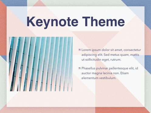 Color Patch Keynote Template, Diapositive 31, 05283, Modèles de présentations — PoweredTemplate.com