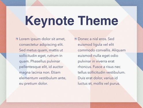 Color Patch Keynote Template, Diapositive 4, 05283, Modèles de présentations — PoweredTemplate.com
