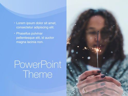 Blue Wave PowerPoint Template, Deslizar 19, 05286, Modelos de Apresentação — PoweredTemplate.com