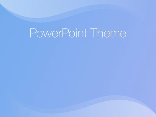 Blue Wave PowerPoint Template, スライド 9, 05286, プレゼンテーションテンプレート — PoweredTemplate.com