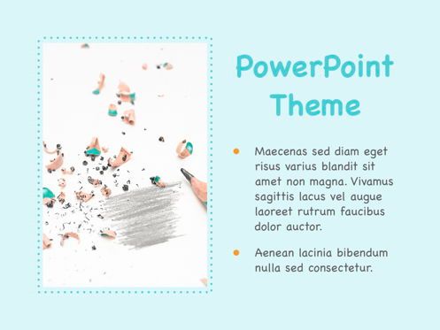 Chalkboard PowerPoint Template, Diapositive 18, 05288, Graphiques et schémas pédagogiques — PoweredTemplate.com