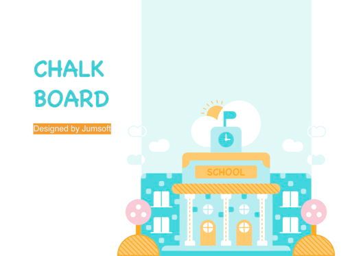 Chalkboard PowerPoint Template, Slide 2, 05288, Bagan dan Diagram Pendidikan — PoweredTemplate.com