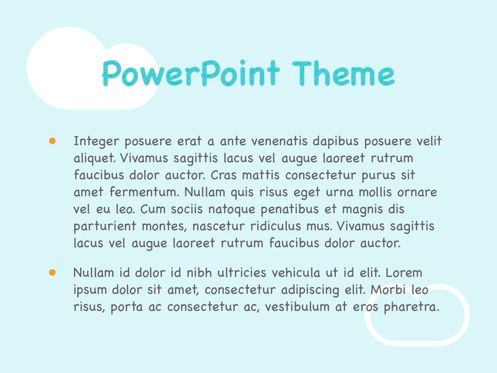 Chalkboard PowerPoint Template, Slide 3, 05288, Education Charts and Diagrams — PoweredTemplate.com