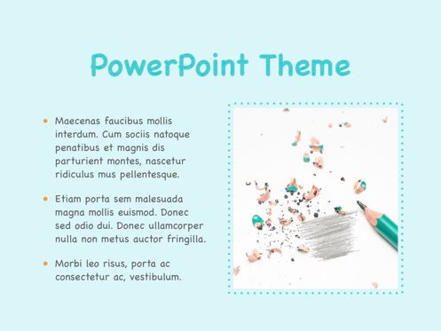 Chalkboard PowerPoint Template, Slide 30, 05288, Education Charts and Diagrams — PoweredTemplate.com