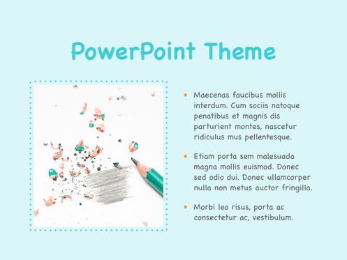 Chalkboard PowerPoint Template, スライド 31, 05288, 教育＆トレーニング — PoweredTemplate.com