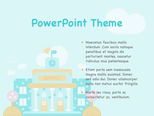 Chalkboard PowerPoint Template, Diapositive 33, 05288, Graphiques et schémas pédagogiques — PoweredTemplate.com