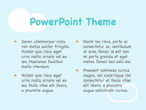 Chalkboard PowerPoint Template, Slide 4, 05288, Bagan dan Diagram Pendidikan — PoweredTemplate.com