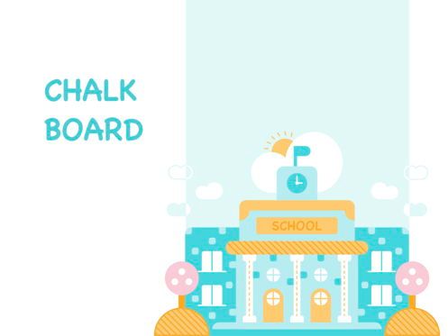 Chalkboard PowerPoint Template, Slide 9, 05288, Education Charts and Diagrams — PoweredTemplate.com
