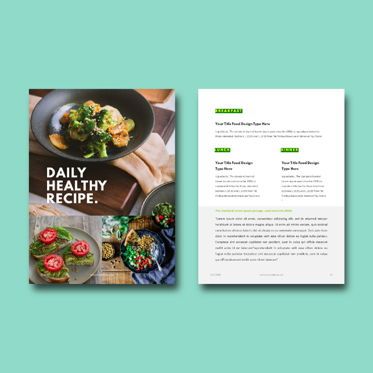 Daily fitness at your home ebook powerpoint presentation template, スライド 7, 05293, プレゼンテーションテンプレート — PoweredTemplate.com