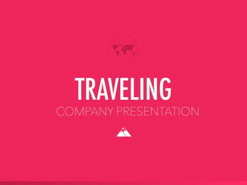 Crimson Travel Keynote Presentation Template, 幻灯片 12, 05296, 演示模板 — PoweredTemplate.com
